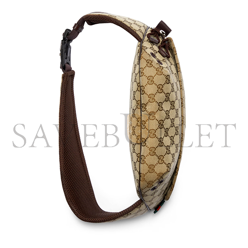 GUCCI GG CANVAS LARGE BELT BAG 804262 (32*17*5cm) GUCCI GG CANVAS LARGE BELT BAG 804262 (32*17*5cm)